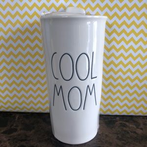 Rae Dunn cool mom travel mug